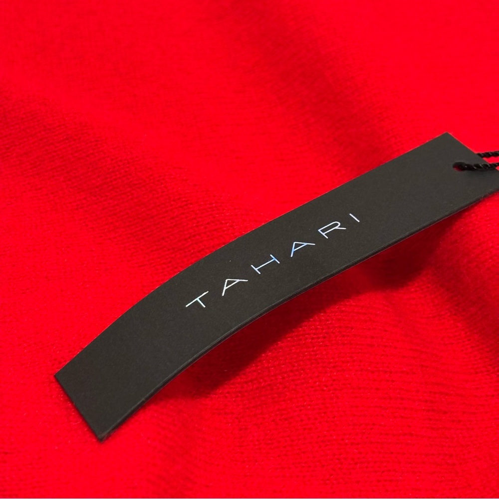Red Cashmere Tahari Sweater Size Small.  New With Tags - Picture 9 of 12